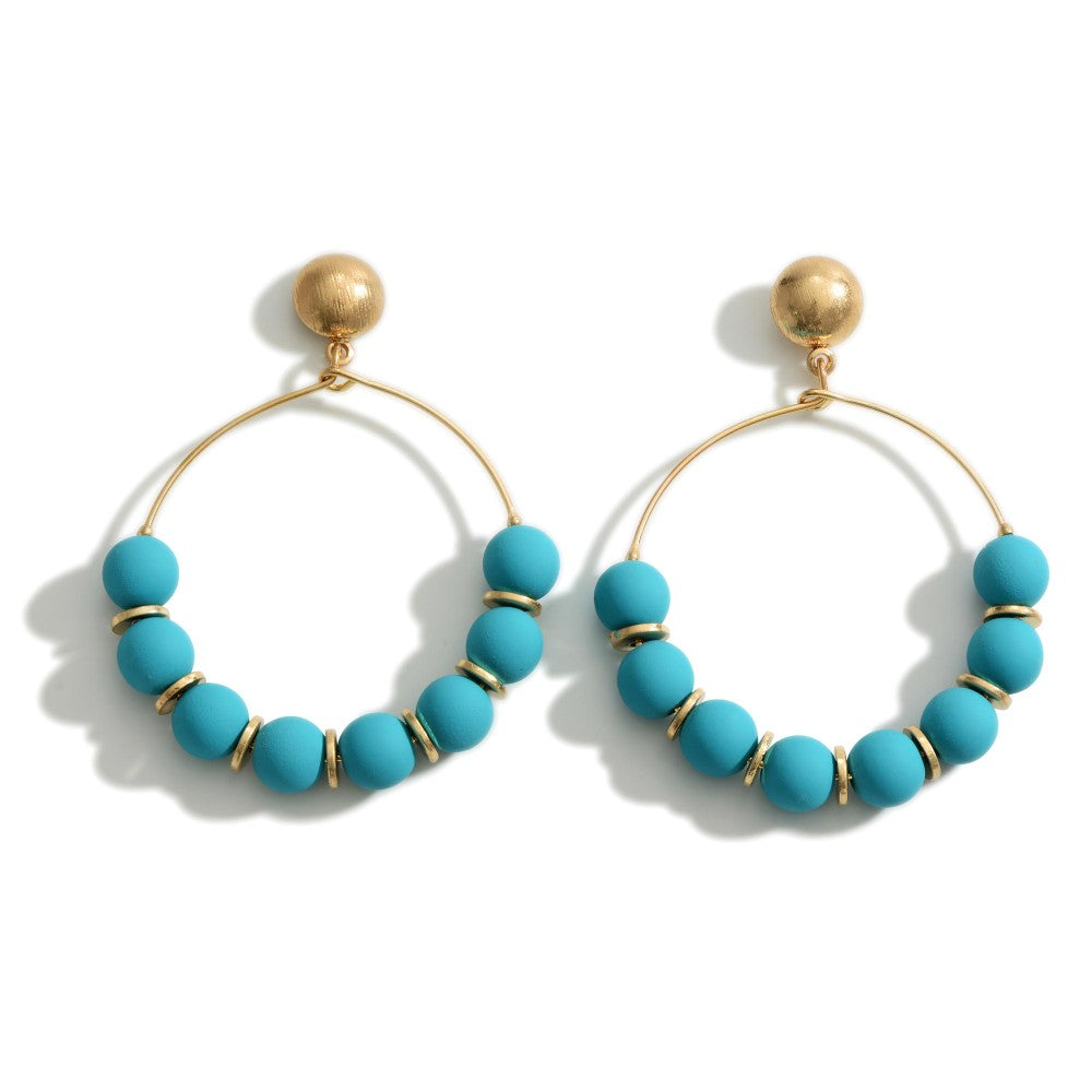 Amonna's Beaded Hoops