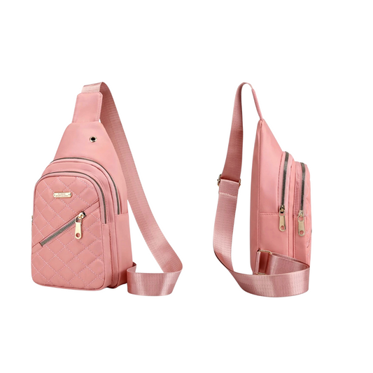 Pretty In Pink Satin Bag
