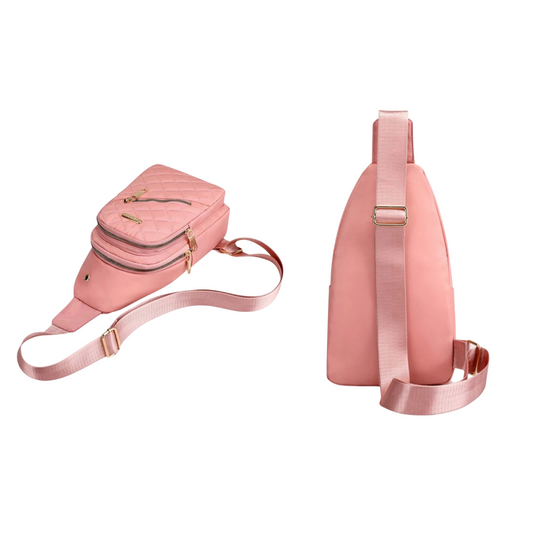 Pretty In Pink Satin Bag
