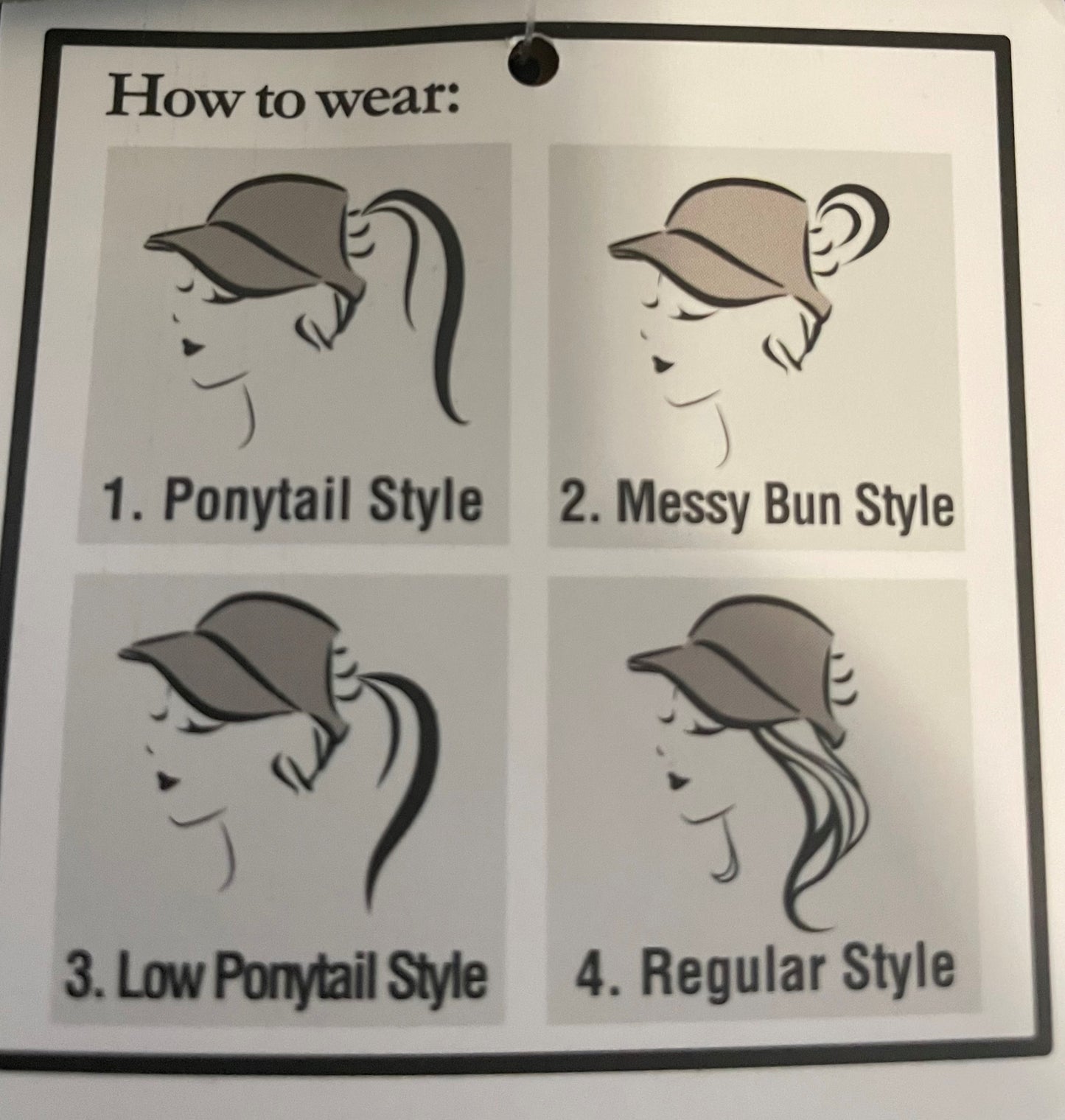 Ponytail Hat